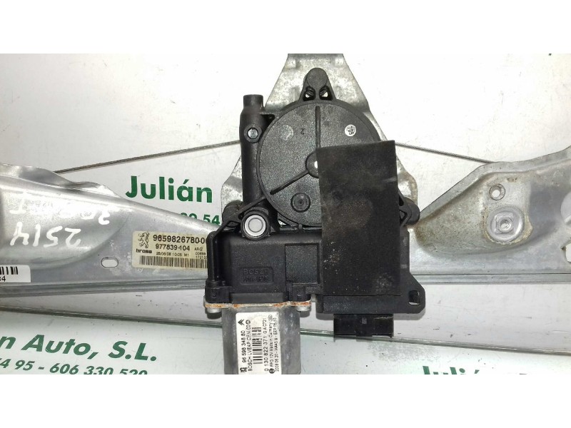 Recambio de elevalunas trasero izquierdo para peugeot 308 sport referencia OEM IAM 9659826780 9659834880 ELECTRICO
