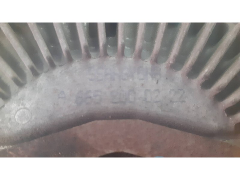 Recambio de electroventilador para ssangyong rodius xdi deluxe 4wd referencia OEM IAM A6652000222  