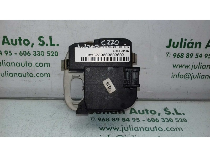 Recambio de mando luces para mercedes-benz clase c (w203) berlina 220 cdi (la) (203.008) referencia OEM IAM A2035450404 04058508