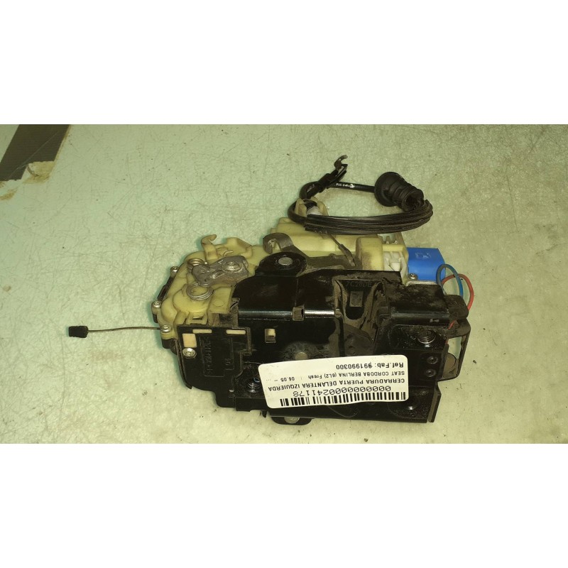 Recambio de cerradura puerta delantera izquierda para seat cordoba berlina (6l2) fresh referencia OEM IAM 991990300 15AQC3B18370