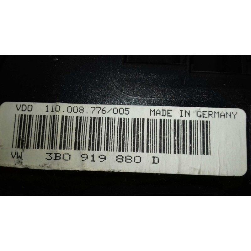 Recambio de centralita motor uce para volkswagen passat berlina (3b2) comfortline referencia OEM IAM 028906021GL 0281001655 KIT 
