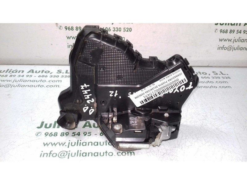 Recambio de cerradura puerta delantera derecha para toyota auris active referencia OEM IAM  4 PINES 