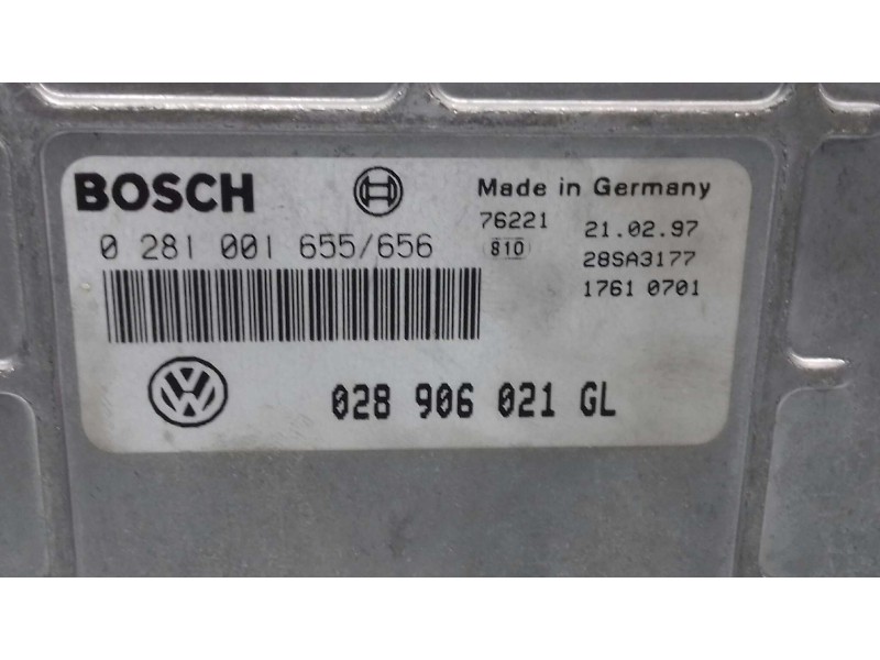 Recambio de centralita motor uce para volkswagen passat berlina (3b2) comfortline referencia OEM IAM 028906021GL 0281001655 KIT 