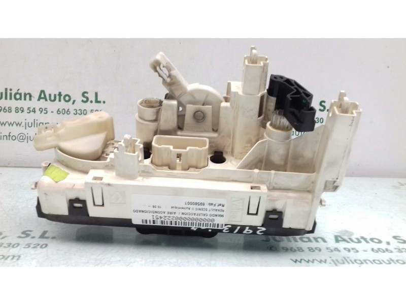 Recambio de mando calefaccion / aire acondicionado para renault scenic ii authentique referencia OEM IAM 69580001 6665720 VALEO