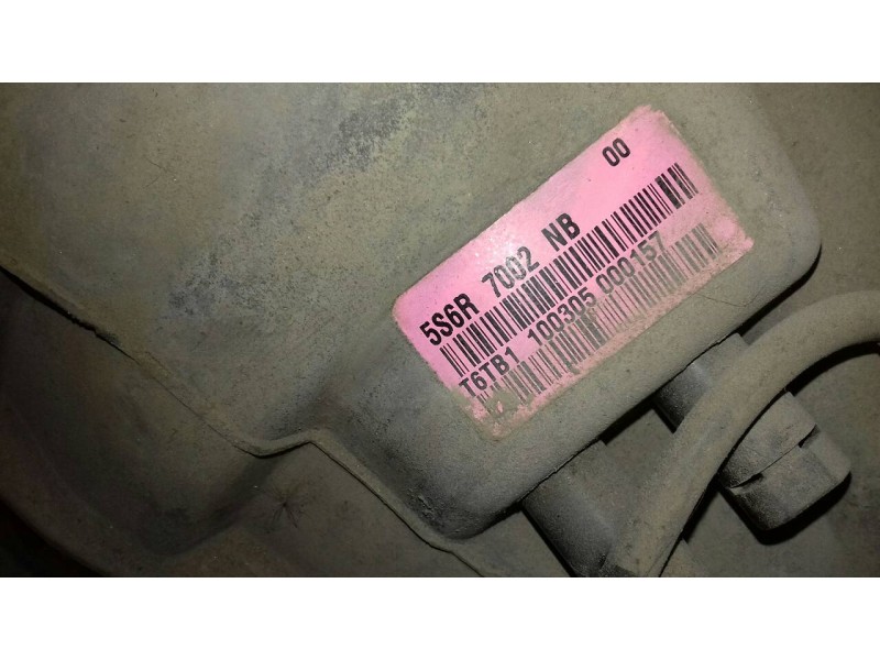 Recambio de caja cambios para ford fiesta (cbk) ambiente referencia OEM IAM 5S6R7002NB  