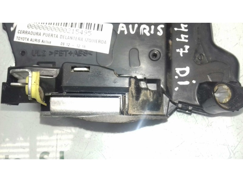 Recambio de cerradura puerta delantera izquierda para toyota auris active referencia OEM IAM   