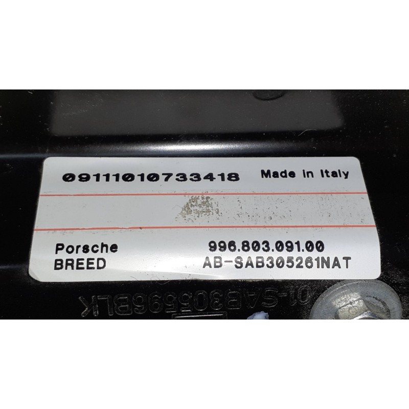 Recambio de airbag cortina delantero izquierdo para porsche 911 (typ 996) referencia OEM IAM 99680309100 09111010733418 