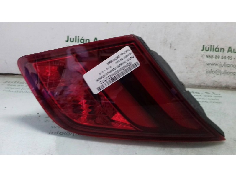 Recambio de piloto trasero izquierdo interior para peugeot 308 style referencia OEM IAM 9677818380 81260101 PORTON