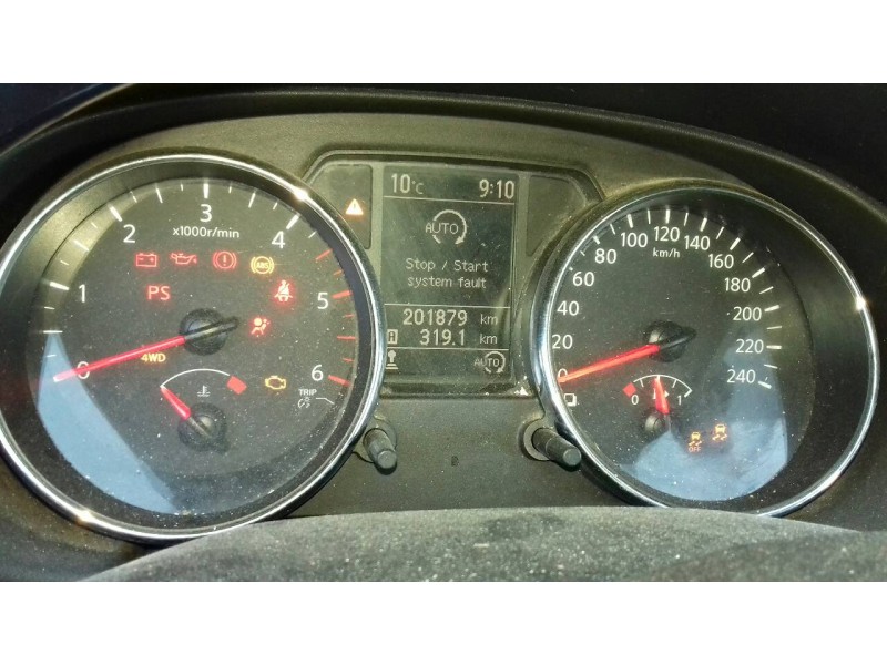 nissan qashqai (j10) del año 2013