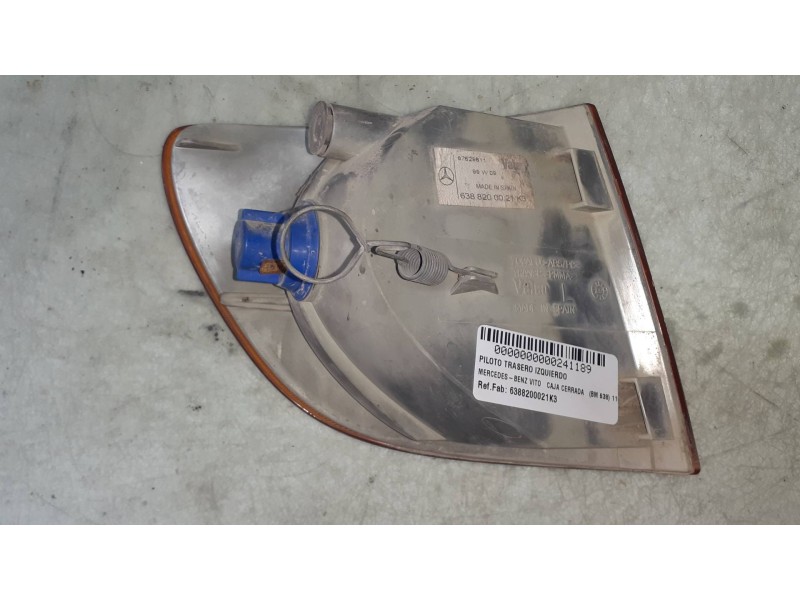 Recambio de piloto delantero izquierdo para mercedes-benz vito (w638) caja cerrada 110 cdi  (638.094) referencia OEM IAM 6388200