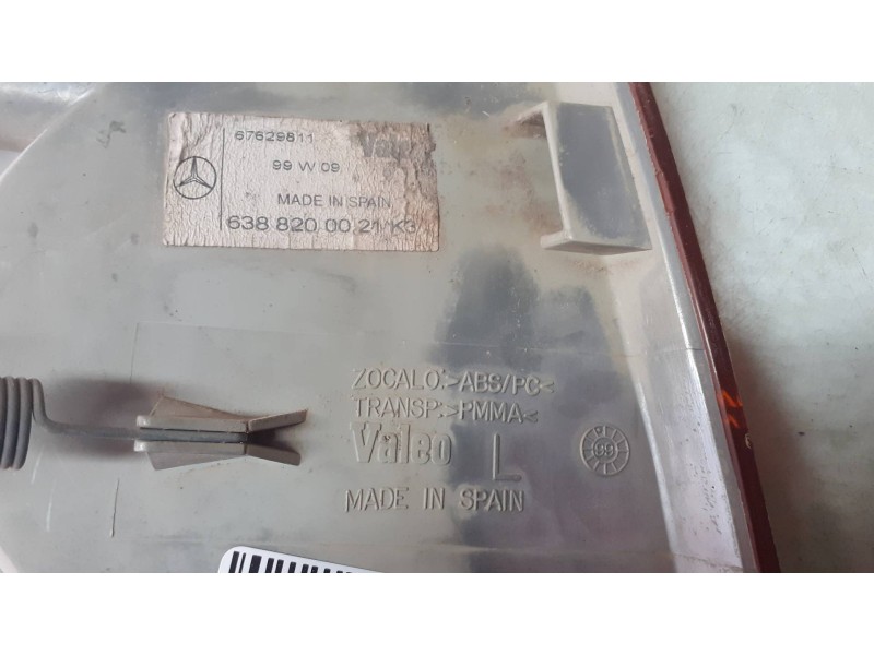 Recambio de piloto delantero izquierdo para mercedes-benz vito (w638) caja cerrada 110 cdi  (638.094) referencia OEM IAM 6388200