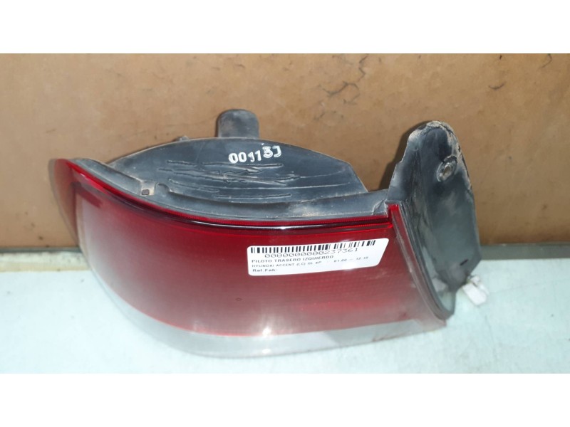 Recambio de piloto trasero izquierdo para hyundai accent (lc) gl 4p referencia OEM IAM   