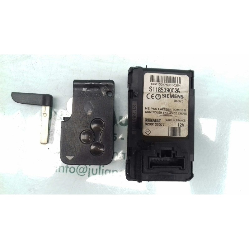 Recambio de conmutador de arranque para renault scenic ii authentique referencia OEM IAM 8200125077 S118539002A LECTOR TARJETA