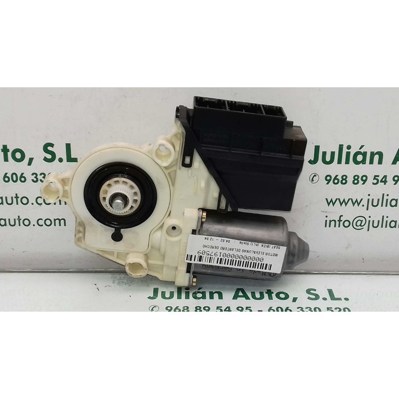 Recambio de motor elevalunas delantero derecho para seat ibiza (6l1) stella referencia OEM IAM 104383101 05074140 6Q959801A