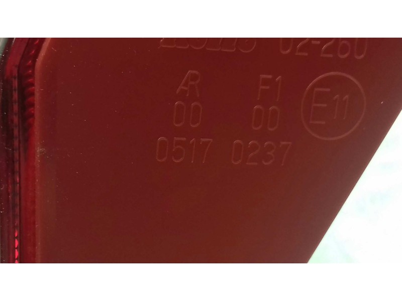 Recambio de piloto trasero derecho interior para toyota auris active referencia OEM IAM 05170237  INT - PORTON