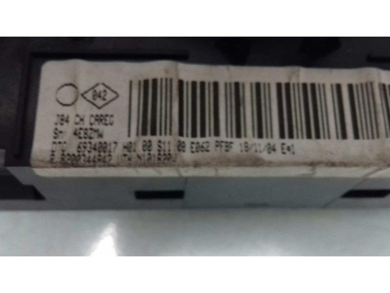 Recambio de mando climatizador para renault scenic ii confort dynamique referencia OEM IAM 8200344842 69340017 VALEO