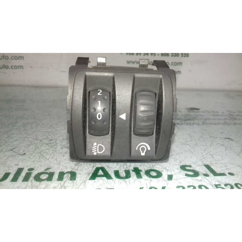 Recambio de mando luces para renault megane ii berlina 5p confort authentique referencia OEM IAM 8200121805B 5 PINES REGULADOR L