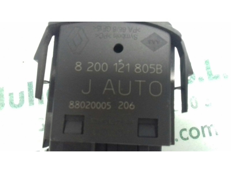 Recambio de mando luces para renault megane ii berlina 5p confort authentique referencia OEM IAM 8200121805B 5 PINES REGULADOR L