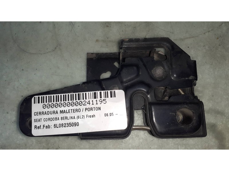 Recambio de cerradura maletero / porton para seat cordoba berlina (6l2) fresh referencia OEM IAM 6L08235090  