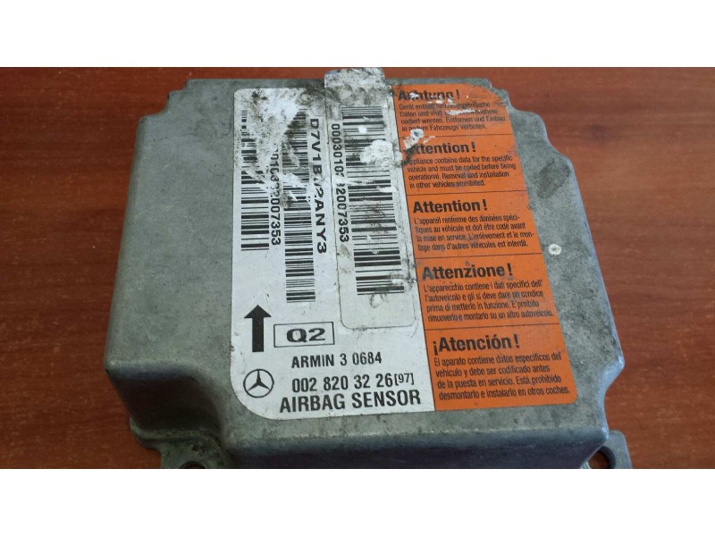 Recambio de centralita airbag para mercedes-benz clase e (w210) berlina diesel 220 cdi (210.006) referencia OEM IAM 0028203226(9