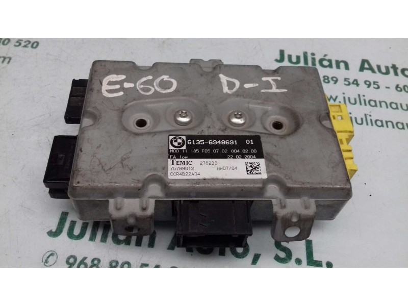 Recambio de centralita airbag para bmw serie 5 berlina (e60) 530d referencia OEM IAM 61356948691 75789012 