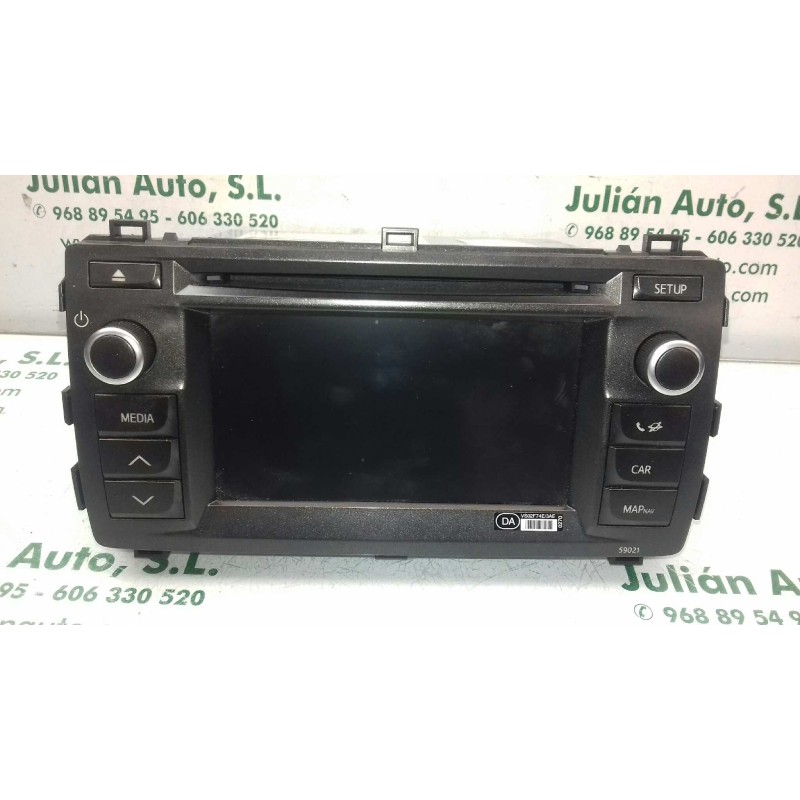 Recambio de sistema audio / radio cd para toyota auris active referencia OEM IAM 8614002010 10R030232 FA032211