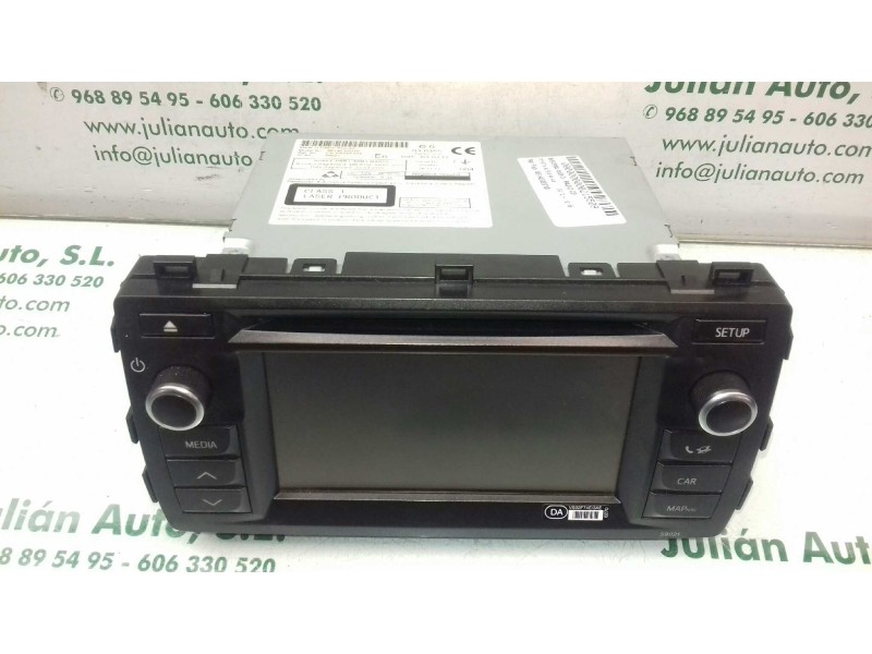 Recambio de sistema audio / radio cd para toyota auris active referencia OEM IAM 8614002010 10R030232 FA032211