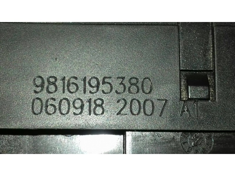 Recambio de cerradura maletero / porton para peugeot 308 style referencia OEM IAM 9816195380  3 PINES