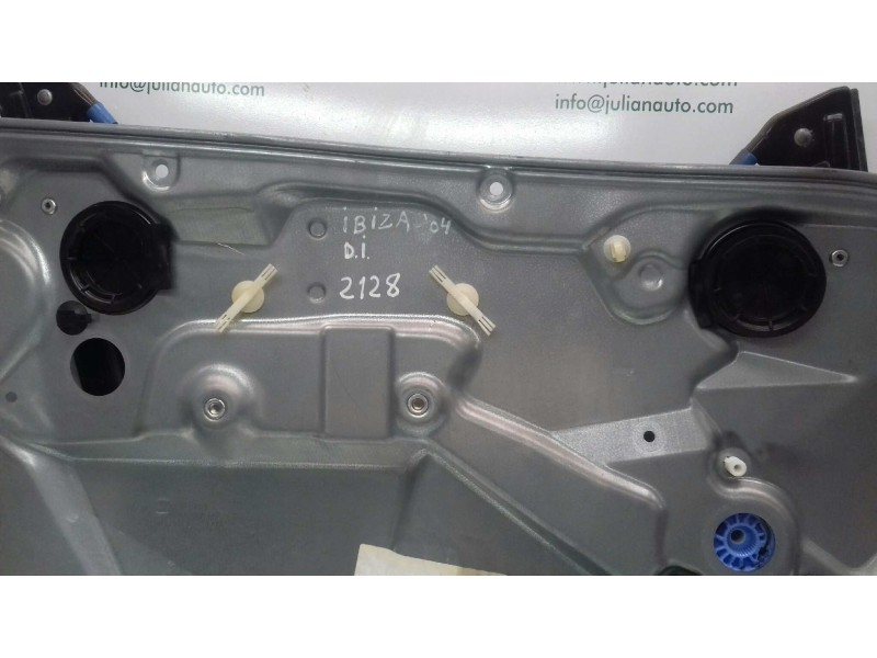 Recambio de elevalunas delantero izquierdo para seat ibiza (6l1) stella referencia OEM IAM 6L4837751CM  ELECTRICO