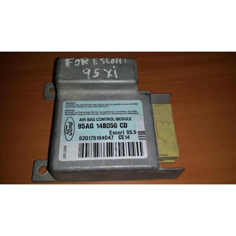 Recambio de centralita airbag para ford escort berlina/turnier cl berlina referencia OEM IAM 95AG14B056CD 620175194047 