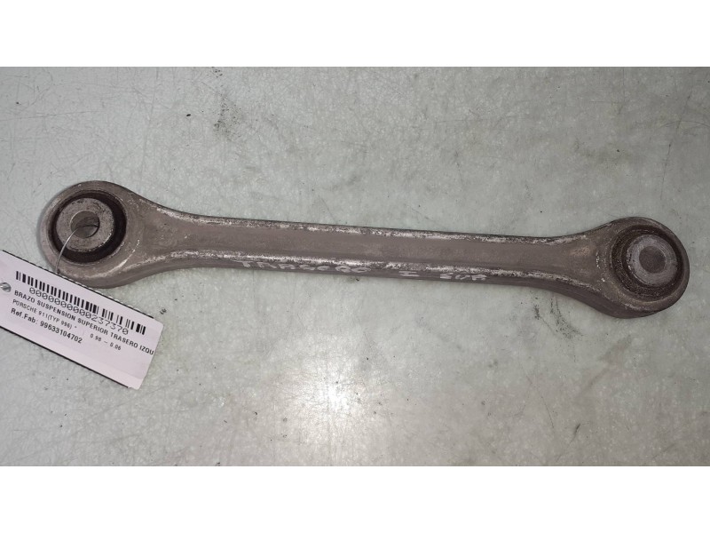 Recambio de brazo suspension superior trasero izquierdo para porsche 911 (typ 996) referencia OEM IAM 99633104702  