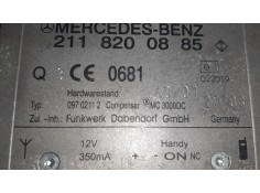 Recambio de modulo electronico para mercedes-benz clase c (w203) berlina 270 cdi (203.016) referencia OEM IAM 2118200885  097021 2