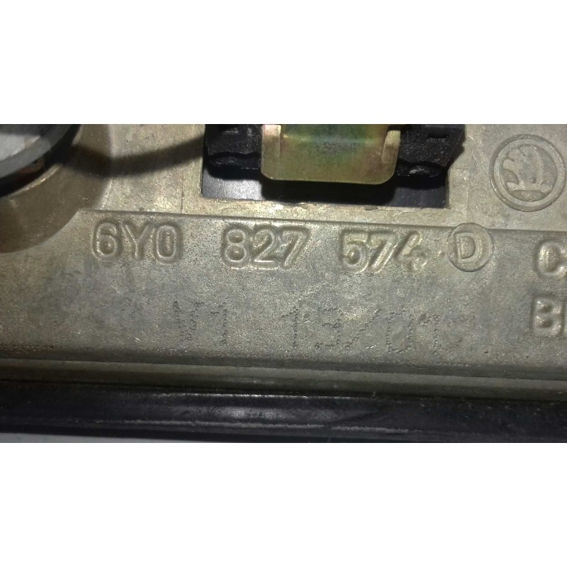 Recambio de maneta exterior porton para skoda fabia (6y2/6y3) comfort line referencia OEM IAM 6Y0827574D  