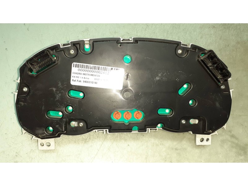 Recambio de cuadro instrumentos para kia rio 1.4 active referencia OEM IAM 940031G140  