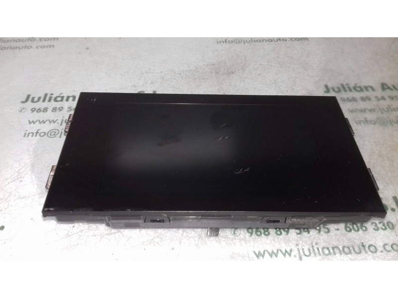 Recambio de pantalla multifuncion para peugeot 308 style referencia OEM IAM 982429858000  VALEO