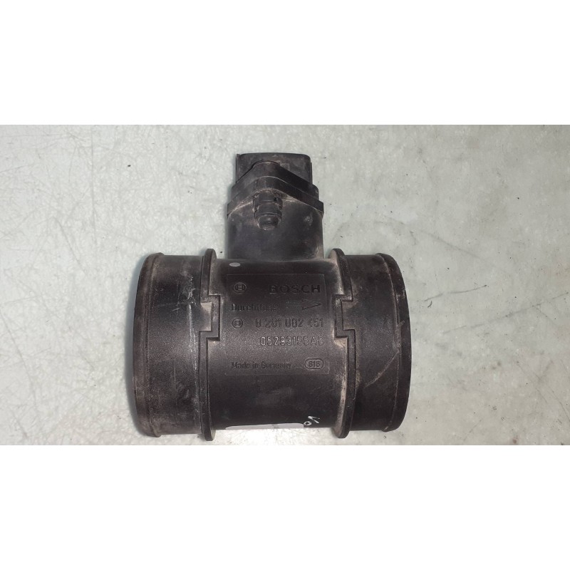 Recambio de caudalimetro para chrysler voyager (rg) 2.5 crd se grand voyager 10 millones referencia OEM IAM 05293155AB 028100245