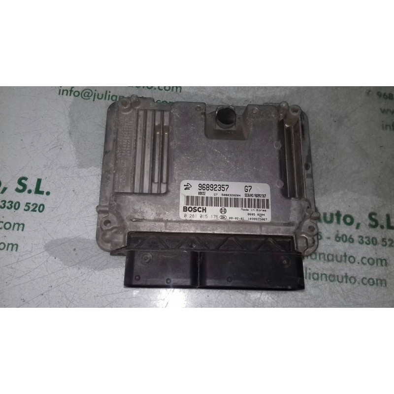 Recambio de centralita motor uce para chevrolet captiva 2.0 vcdi ls referencia OEM IAM 96892357 0281015176 BOSCH