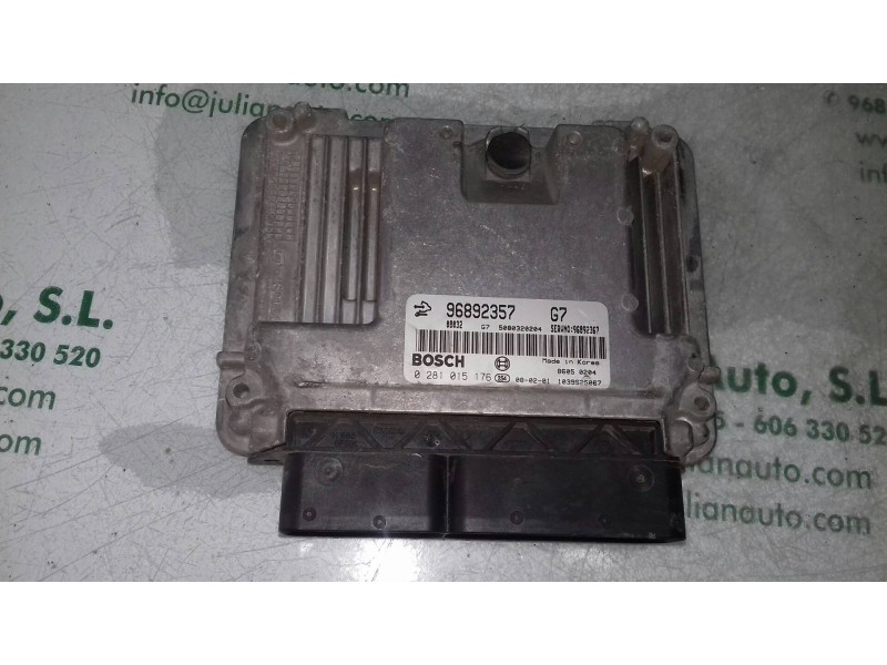 Recambio de centralita motor uce para chevrolet captiva 2.0 vcdi ls referencia OEM IAM 96892357 0281015176 BOSCH