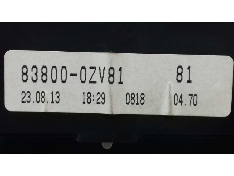 Recambio de cuadro instrumentos para toyota auris active referencia OEM IAM 838000ZV81 A2C90236600003141 A2C31789200