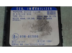 Recambio de centralita inmovilizador para toyota corolla (e12) 1.4 d-4d luna compact referencia OEM IAM 8978012140 626149000 97R 2