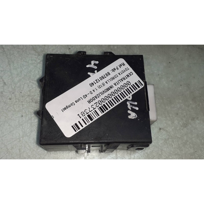 Recambio de centralita inmovilizador para toyota corolla (e12) 1.4 d-4d luna compact referencia OEM IAM 8978012140 626149000 97R