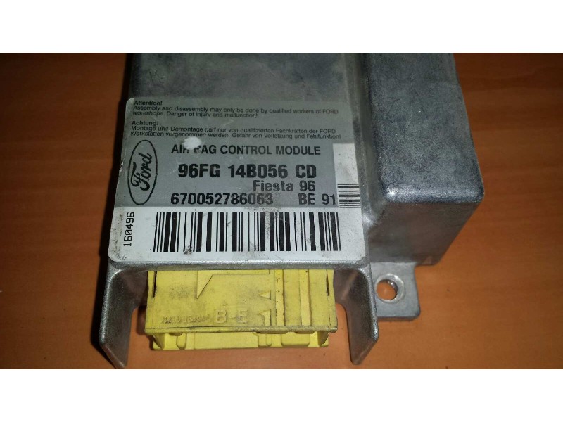 Recambio de centralita airbag para ford fiesta berlina intro referencia OEM IAM 96FG14B056CD 670052786063 