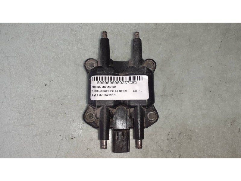 Recambio de bobina encendido para chrysler neon (pl) 2.0 16v cat referencia OEM IAM 05269670  CONECTOR 3 PINES