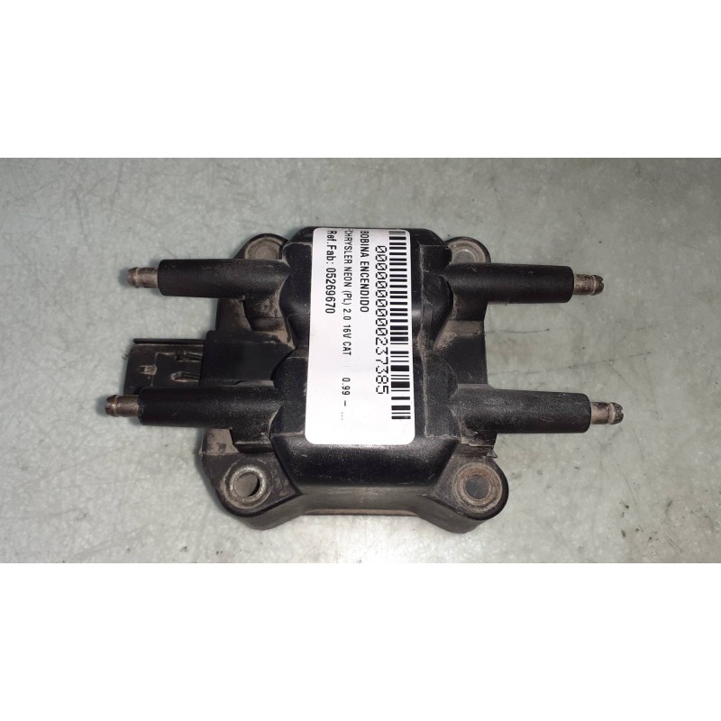 Recambio de bobina encendido para chrysler neon (pl) 2.0 16v cat referencia OEM IAM 05269670  CONECTOR 3 PINES