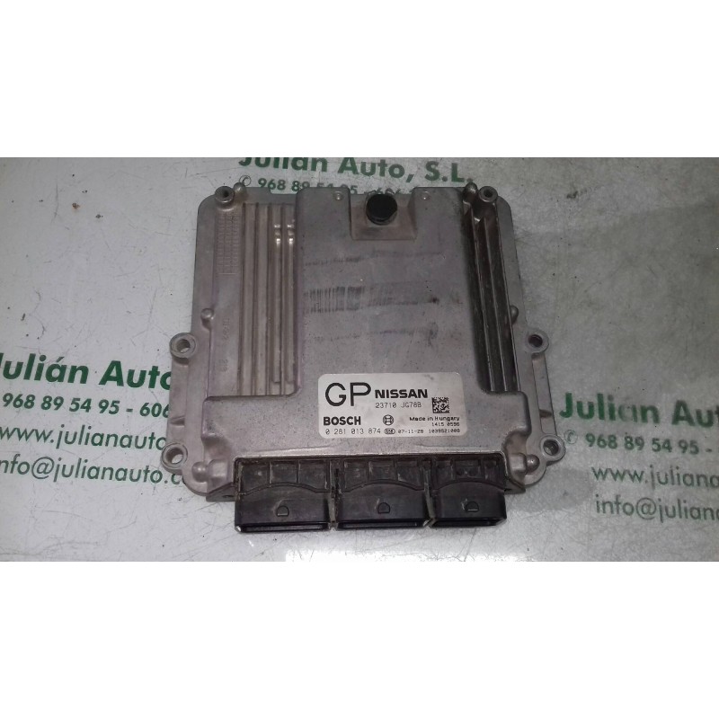 Recambio de centralita motor uce para nissan x-trail (t31) le referencia OEM IAM 23710JG78B 0281013874 BOSCH