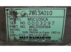 Recambio de compresor aire acondicionado para mitsubishi grandis (na0w) 2.0 di-d inform referencia OEM IAM 7813A010  AKC200A564 2