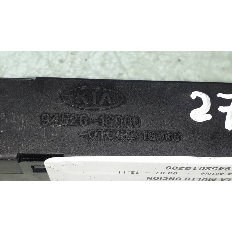 Recambio de pantalla multifuncion para kia rio 1.4 active referencia OEM IAM 945201G200 OT0001G200 PANTALLA RELOJ