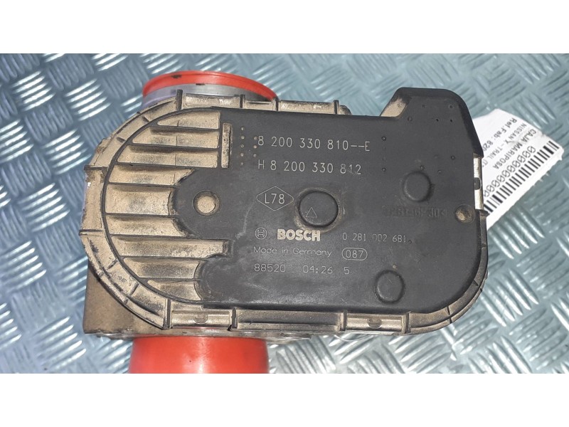 Recambio de caja mariposa para nissan x-trail (t31) se referencia OEM IAM 8200330810 0281002681 H8200330812