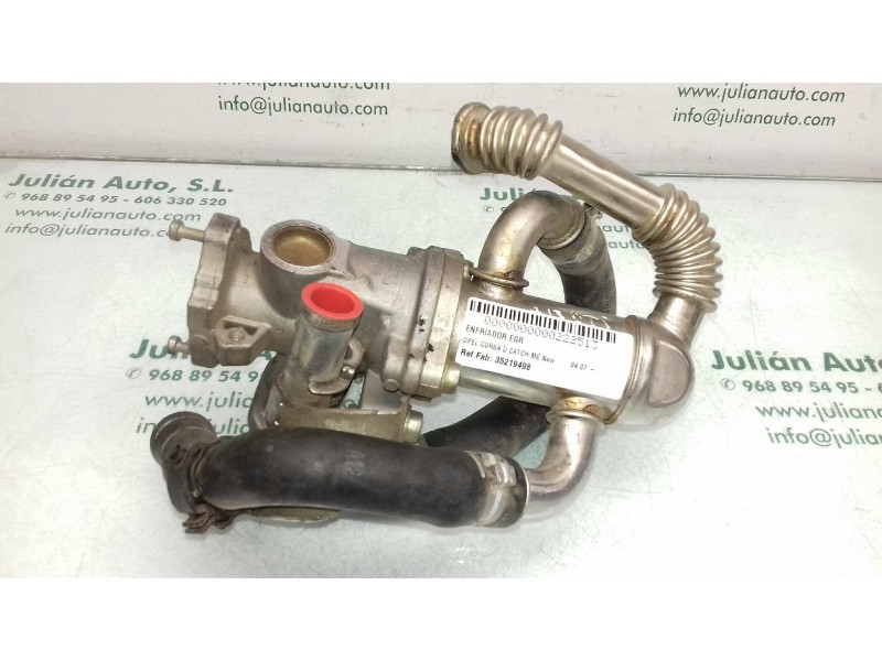 Recambio de valvula egr para opel corsa d catch me now referencia OEM IAM 55219498  