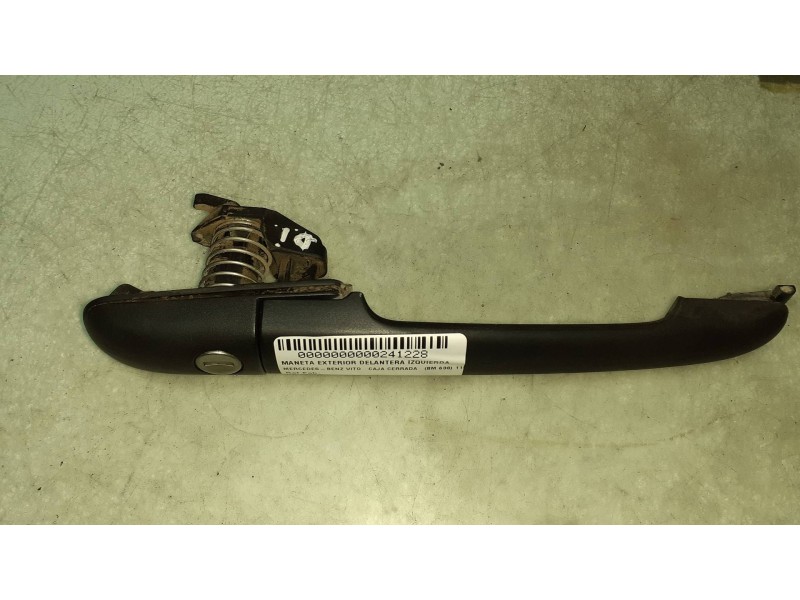 Recambio de maneta exterior delantera izquierda para mercedes-benz vito (w638) caja cerrada 110 cdi  (638.094) referencia OEM IA